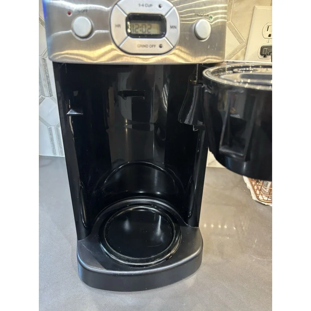 Cuisinart Grind & Brew Coffee Maker DGB-650 10 Cup Thermal Stainless Carafe